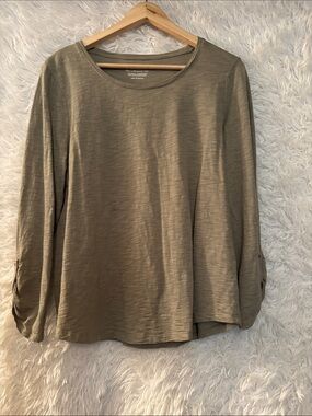 Chicos Ultimate Tee 3/4 sleeve Size Medium